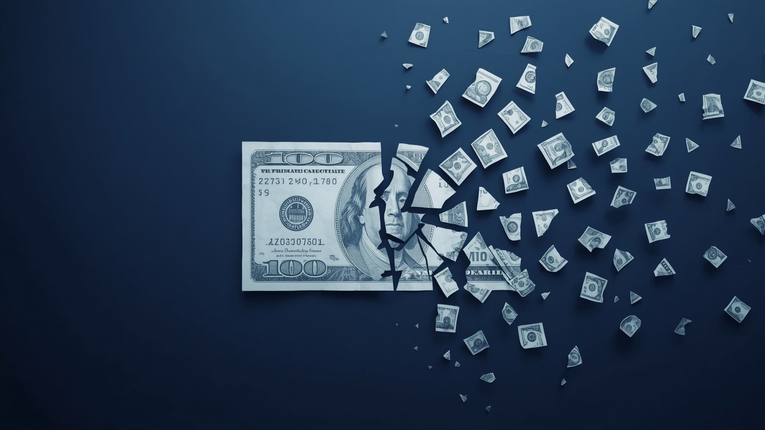 A single loan note fractured into dozens of smaller participations